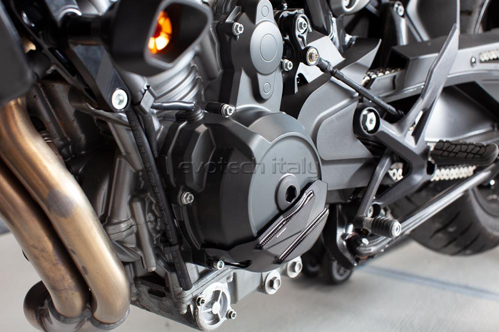 Motorschutz KTM 790 / 890 von Evotech SRL linke Seite - Schwarz